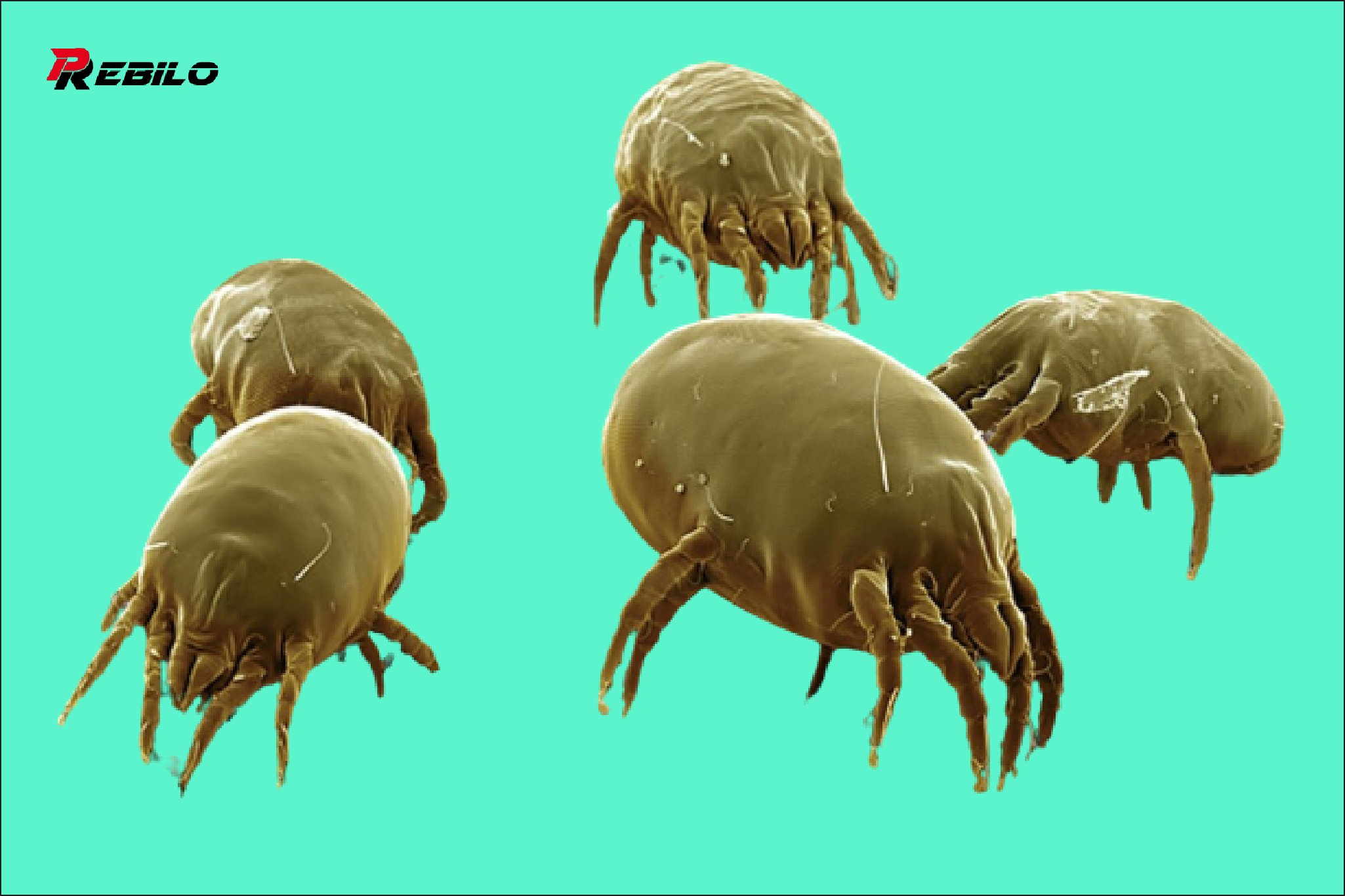 Did you know: Millions of dust mites live in your bed. And you can kill them in a second!