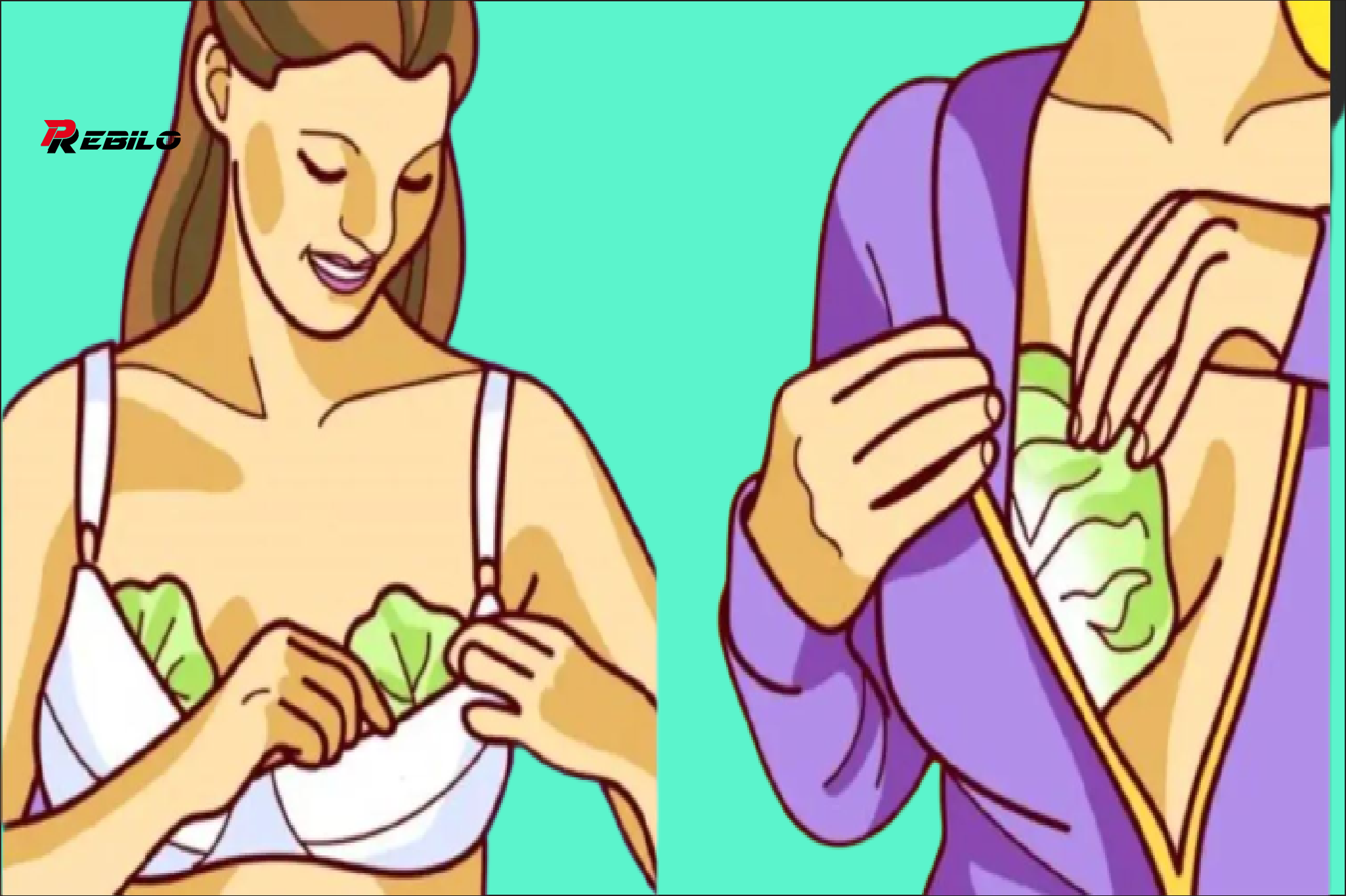 Women put cabbage leaves on their chests, and the reason behind this will make you happy